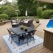 Trex Deck Installation with Bar in Northport, NY 3